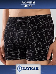1224-02 Трусы боксеры для мужчин (BAYKAR)